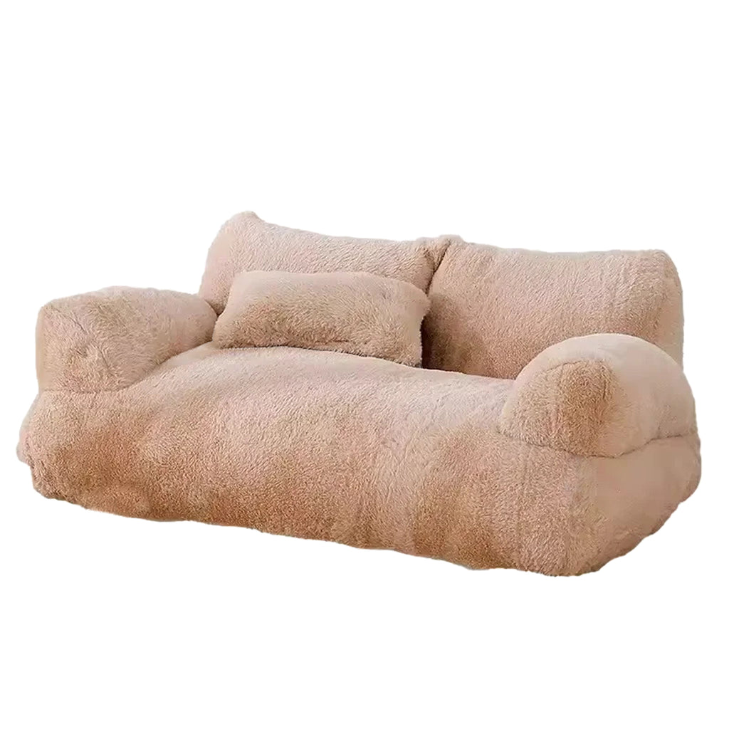Fluffy Plush Pet Sofa Bed