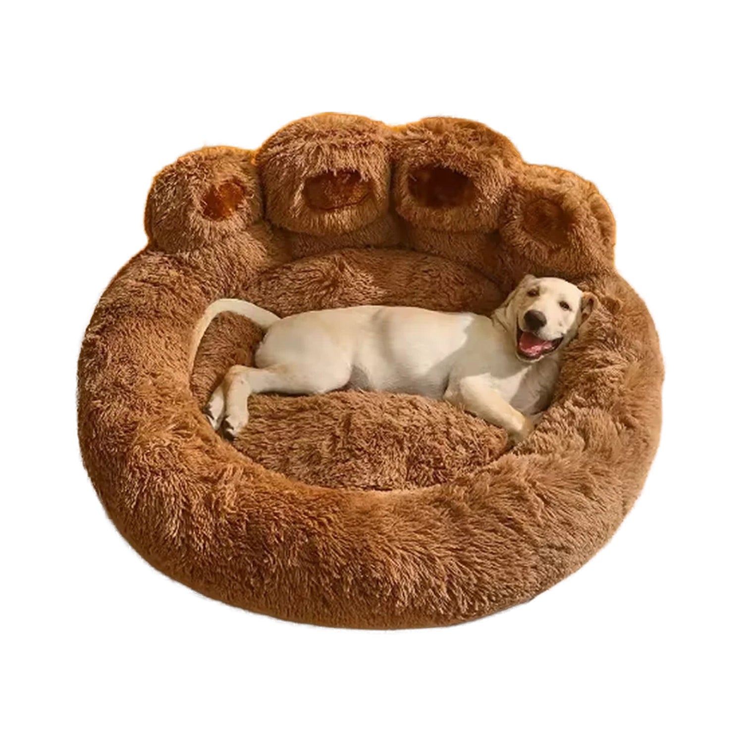 Bear Paw Plush Pet Bed