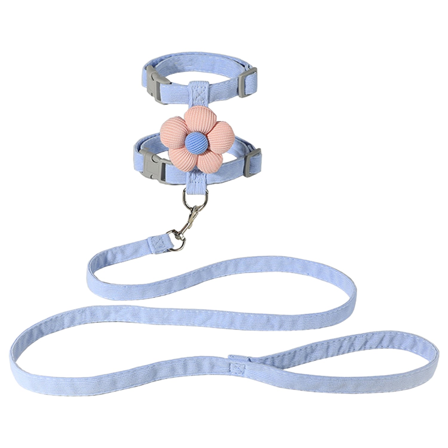 Flower Pet Collar & Leash Set