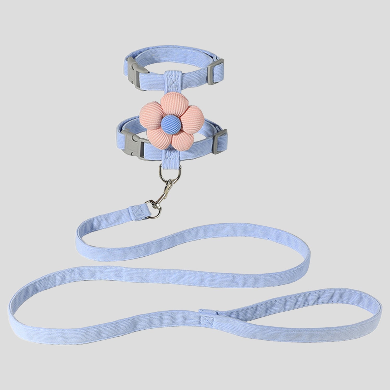 Flower Pet Collar & Leash Set