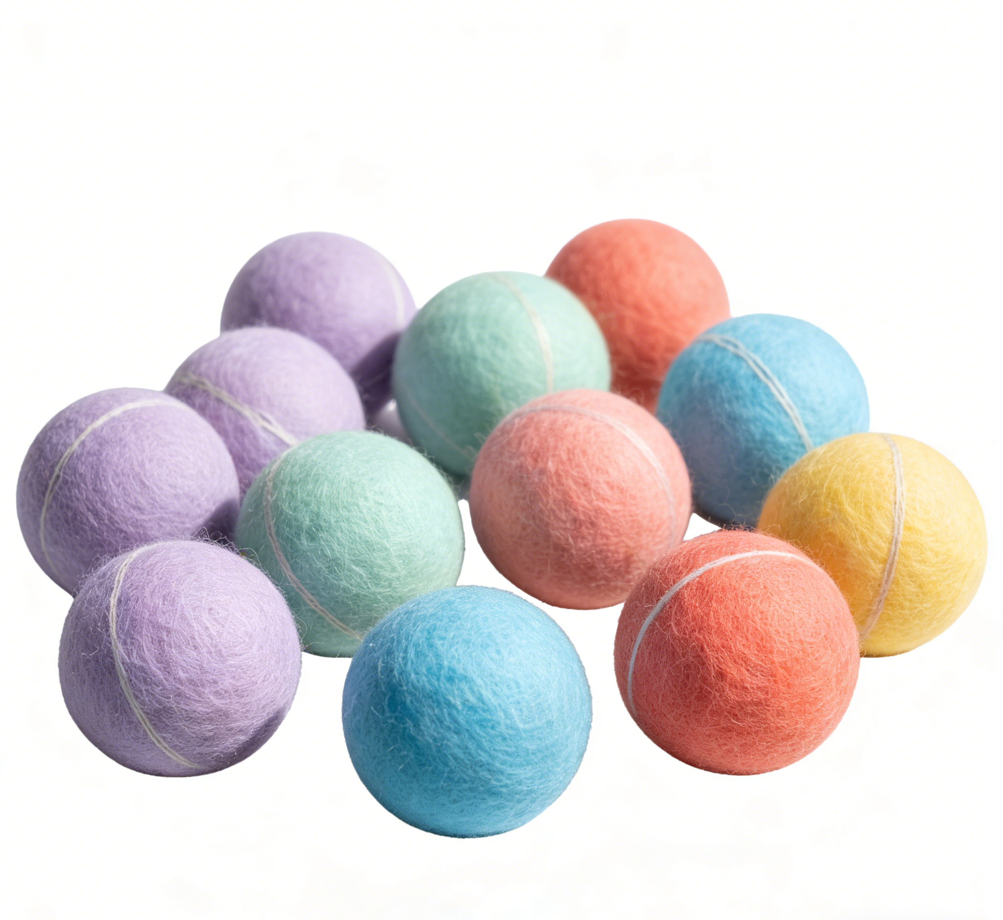 Cat Colorblock Bell Ball