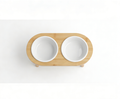 Elevated Double Pet Bowl Stand