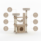 Multi-Level Cat Tree Tower - Product Spec