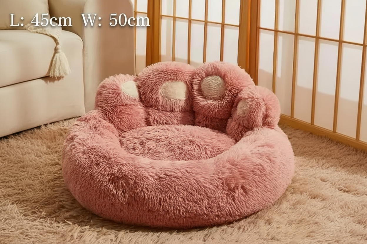 Paw Pet Bed with Specs